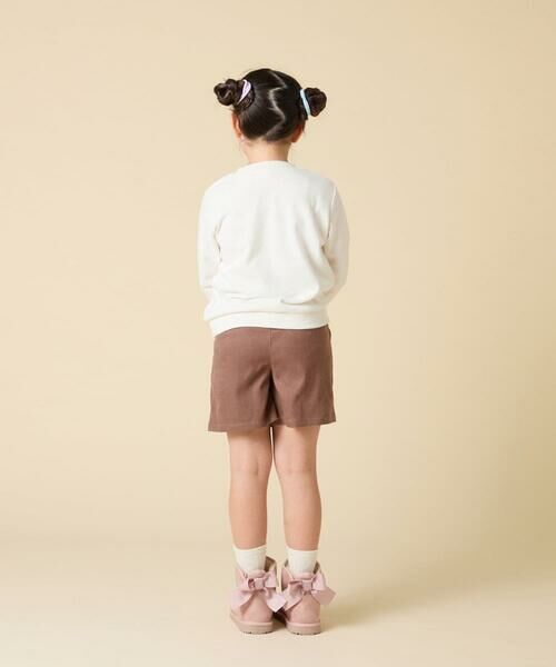 a.v.v / アー・ヴェ・ヴェ その他パンツ | [100-140]【a.v.v限定デザイン/刺繍のアート/後ろゴムで楽ちん】すみっコぐらし刺繍キュロット | 詳細5