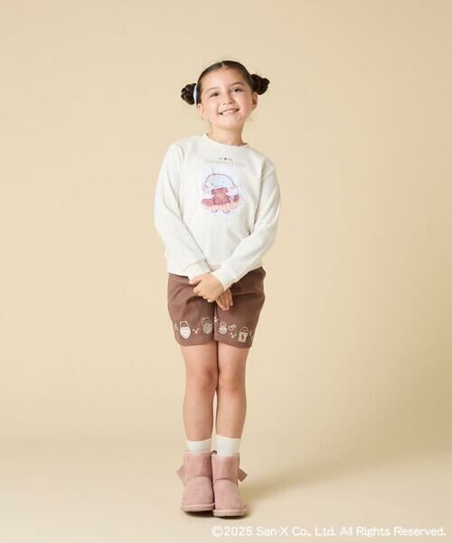 a.v.v / アー・ヴェ・ヴェ その他パンツ | [100-140]【a.v.v限定デザイン/刺繍のアート/後ろゴムで楽ちん】すみっコぐらし刺繍キュロット | 詳細6