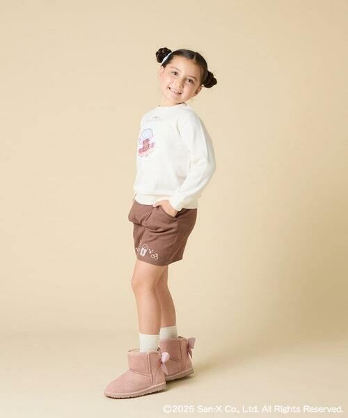 a.v.v / アー・ヴェ・ヴェ その他パンツ | [100-140]【a.v.v限定デザイン/刺繍のアート/後ろゴムで楽ちん】すみっコぐらし刺繍キュロット | 詳細8