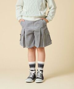 a.v.v / アー・ヴェ・ヴェ ショート・ハーフ・半端丈パンツ | [120-160]コーデュロイカーゴキュロット