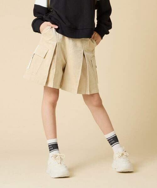 a.v.v / アー・ヴェ・ヴェ ショート・ハーフ・半端丈パンツ | [120-160]コーデュロイカーゴキュロット | 詳細13