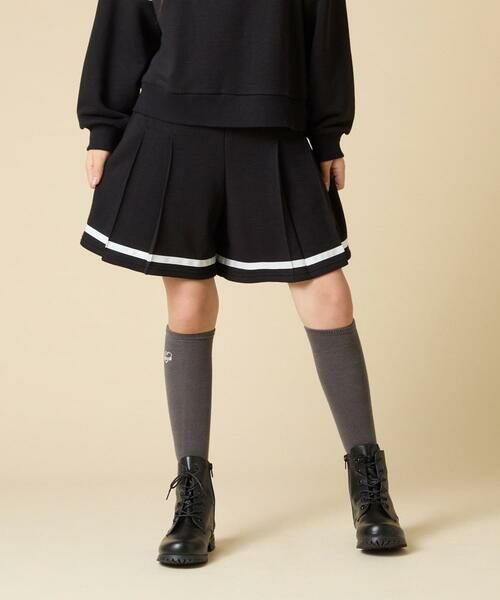 a.v.v / アー・ヴェ・ヴェ セットアップ | [130-160]【大人気！/ハーフジップトップス/プリーツキュロット】切り替えトレーナーセットアップ | 詳細26