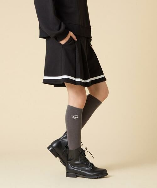 a.v.v / アー・ヴェ・ヴェ セットアップ | [130-160]【大人気！/ハーフジップトップス/プリーツキュロット】切り替えトレーナーセットアップ | 詳細28