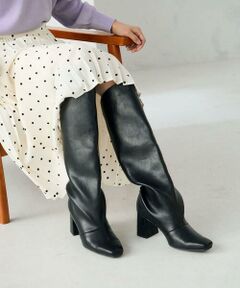 a.v.v / アー・ヴェ・ヴェ ブーツ（ロング丈） | ワイドシャフトブーツ