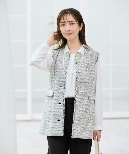 a.v.v / アー・ヴェ・ヴェ ネックレス・ペンダント・チョーカー | パール調二連ネックレス | 詳細1