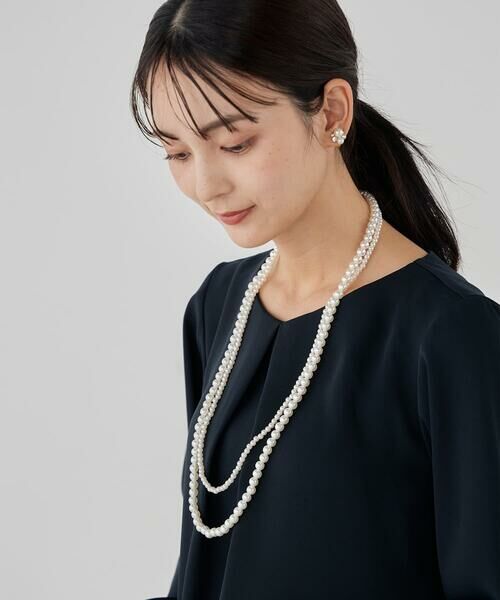 a.v.v / アー・ヴェ・ヴェ ネックレス・ペンダント・チョーカー | パール調二連ネックレス | 詳細11