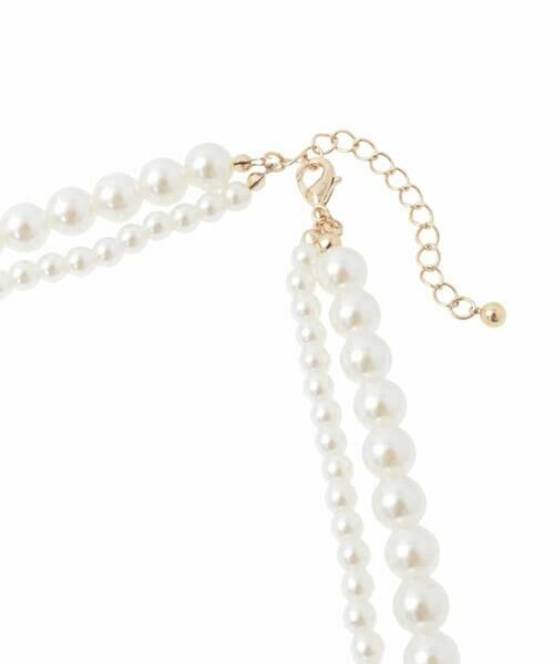 a.v.v / アー・ヴェ・ヴェ ネックレス・ペンダント・チョーカー | パール調二連ネックレス | 詳細18