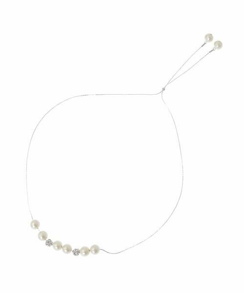 a.v.v / アー・ヴェ・ヴェ ネックレス・ペンダント・チョーカー | パール調スライドネックレス | 詳細14