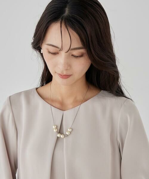 a.v.v / アー・ヴェ・ヴェ ネックレス・ペンダント・チョーカー | パール調スライドネックレス | 詳細16