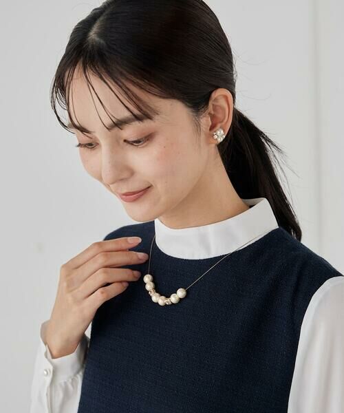 a.v.v / アー・ヴェ・ヴェ ネックレス・ペンダント・チョーカー | パール調スライドネックレス | 詳細24