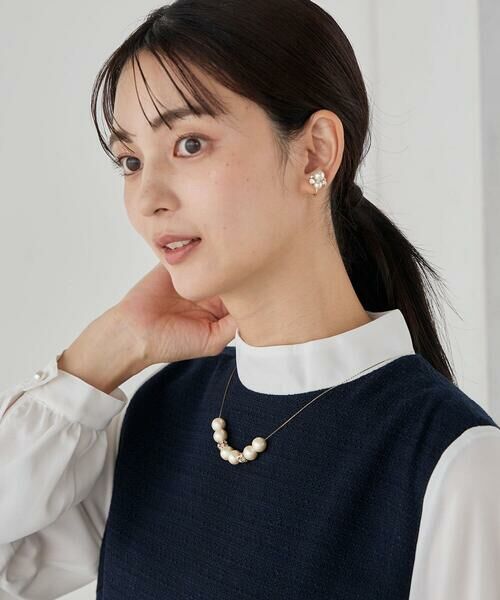 a.v.v / アー・ヴェ・ヴェ ネックレス・ペンダント・チョーカー | パール調スライドネックレス | 詳細6