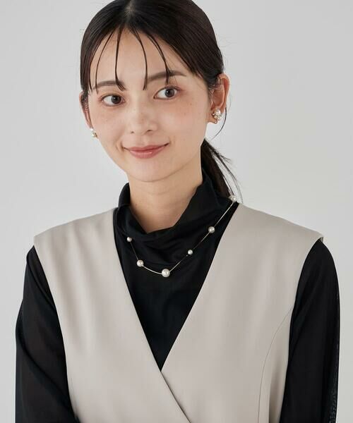 a.v.v / アー・ヴェ・ヴェ ネックレス・ペンダント・チョーカー | パールポイントロングネックレス | 詳細10