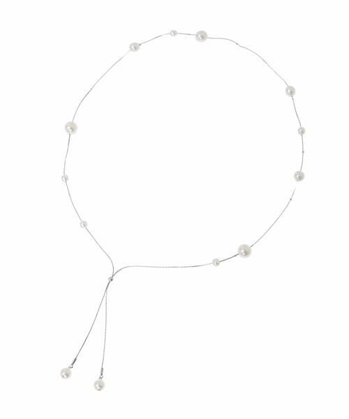 a.v.v / アー・ヴェ・ヴェ ネックレス・ペンダント・チョーカー | パールポイントロングネックレス | 詳細16
