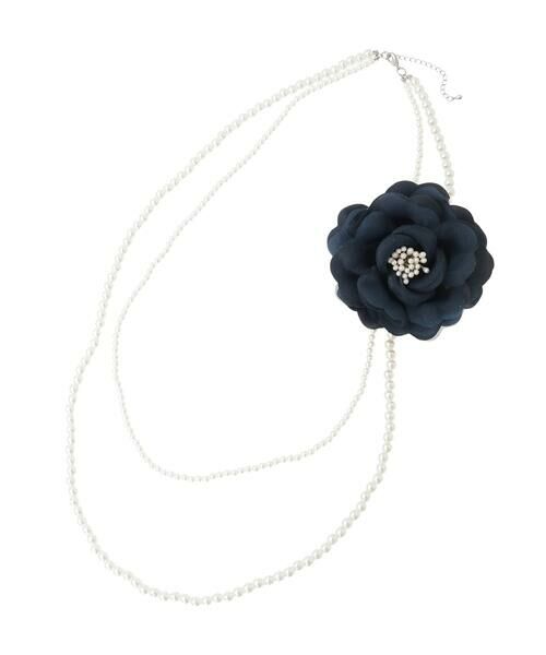 a.v.v / アー・ヴェ・ヴェ ネックレス・ペンダント・チョーカー | コサージュ付き二連ネックレス | 詳細10