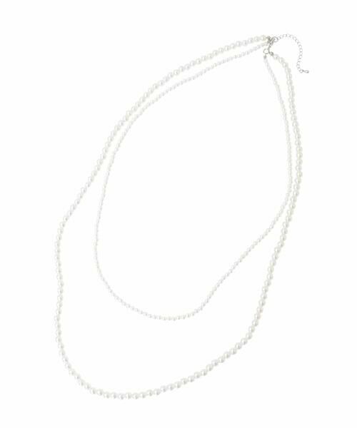 a.v.v / アー・ヴェ・ヴェ ネックレス・ペンダント・チョーカー | コサージュ付き二連ネックレス | 詳細12