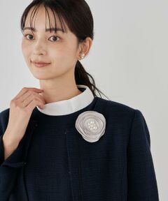 a.v.v / アー・ヴェ・ヴェ ブローチ・コサージュ | フラットローズコサージュ