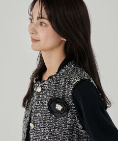 a.v.v / アー・ヴェ・ヴェ ブローチ・コサージュ | フラットローズコサージュ