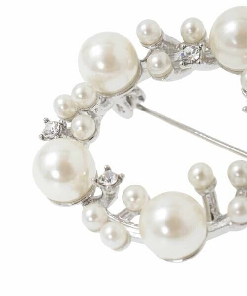 a.v.v / アー・ヴェ・ヴェ ブローチ・コサージュ | パール調サークルブローチ | 詳細13