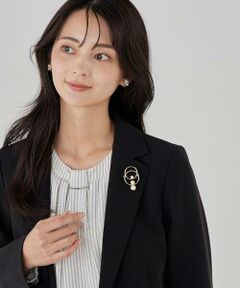 a.v.v / アー・ヴェ・ヴェ ブローチ・コサージュ | 3連パールサークルブローチ