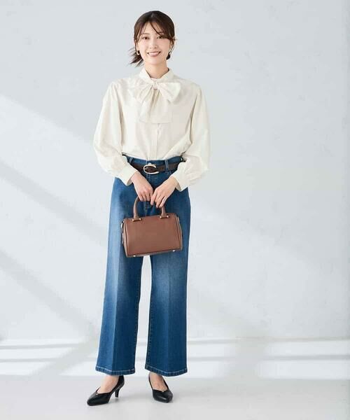 a.v.v / アー・ヴェ・ヴェ シャツ・ブラウス | 2WAYボウタイブラウス | 詳細12