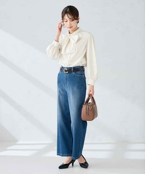 a.v.v / アー・ヴェ・ヴェ シャツ・ブラウス | 2WAYボウタイブラウス | 詳細13