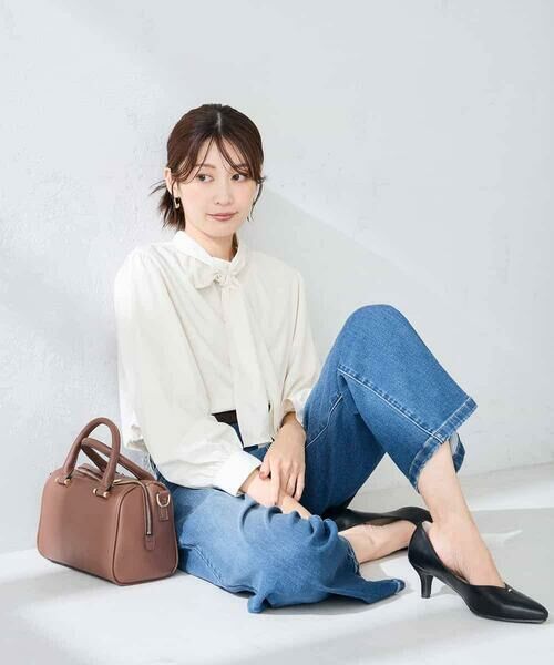 a.v.v / アー・ヴェ・ヴェ シャツ・ブラウス | 2WAYボウタイブラウス | 詳細20