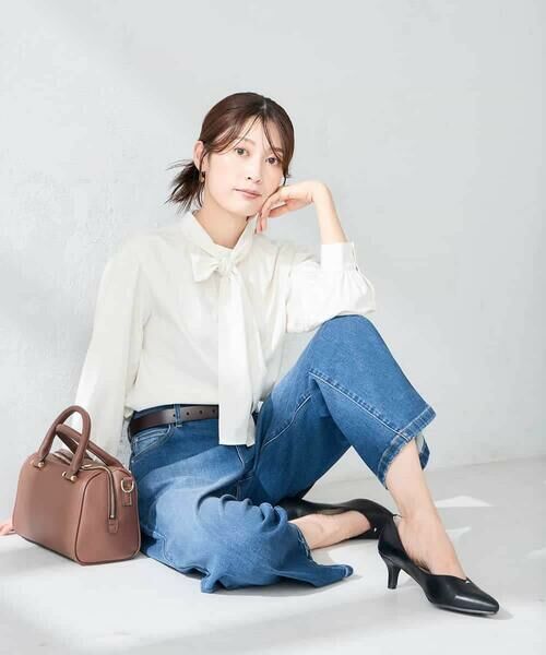 a.v.v / アー・ヴェ・ヴェ シャツ・ブラウス | 2WAYボウタイブラウス | 詳細21