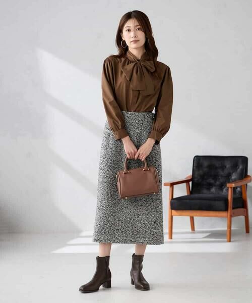 a.v.v / アー・ヴェ・ヴェ シャツ・ブラウス | 2WAYボウタイブラウス | 詳細27