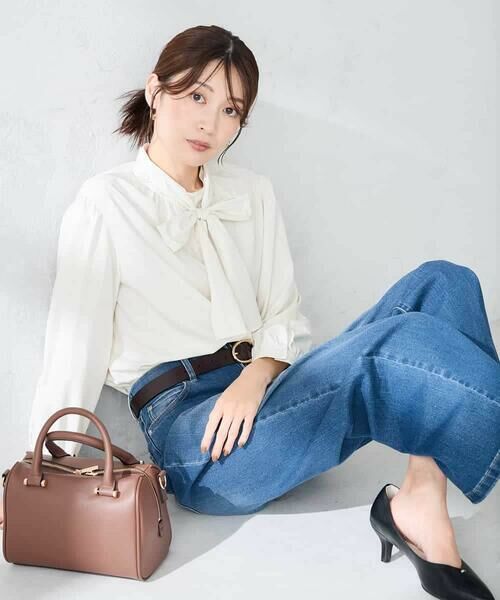 a.v.v / アー・ヴェ・ヴェ シャツ・ブラウス | 2WAYボウタイブラウス | 詳細4