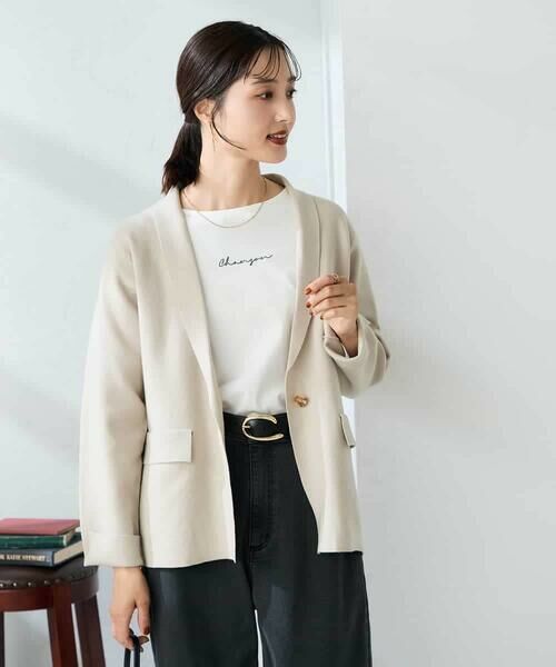 a.v.v / アー・ヴェ・ヴェ カーディガン・ボレロ | ニットジャケット | 詳細1