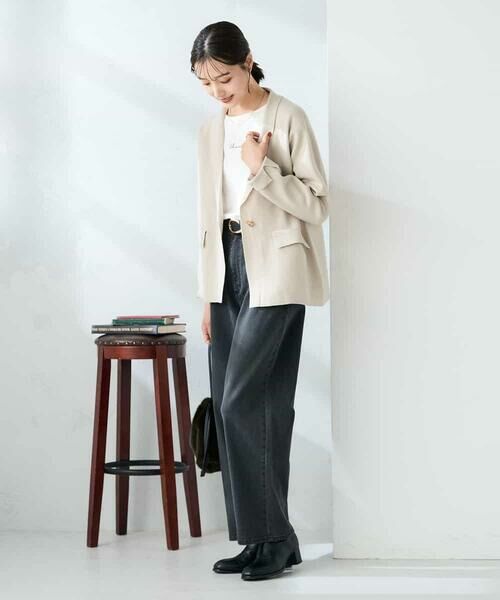a.v.v / アー・ヴェ・ヴェ カーディガン・ボレロ | ニットジャケット | 詳細5