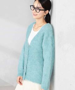 a.v.v / アー・ヴェ・ヴェ カーディガン・ボレロ | 【WEB限定】Vネックシャギーニットカーディガン