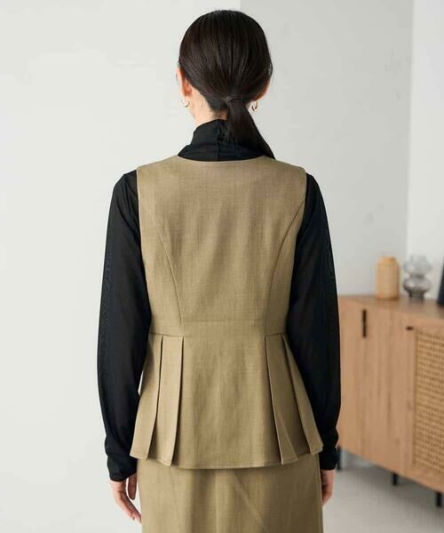 a.v.v / アー・ヴェ・ヴェ ロング・マキシ丈ワンピース | 【2SET】ペプラムジレ×ナロースカート | 詳細11