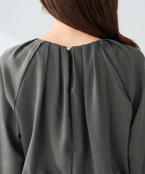 a.v.v / アー・ヴェ・ヴェ ロング・マキシ丈ワンピース | 【洗える】セットアップ見えサテンワンピース | 詳細20