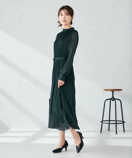 a.v.v / アー・ヴェ・ヴェ ロング・マキシ丈ワンピース | ランダムプリーツワンピース | 詳細1