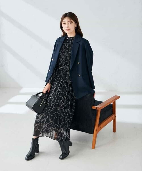 a.v.v / アー・ヴェ・ヴェ ロング・マキシ丈ワンピース | ランダムプリーツワンピース | 詳細13