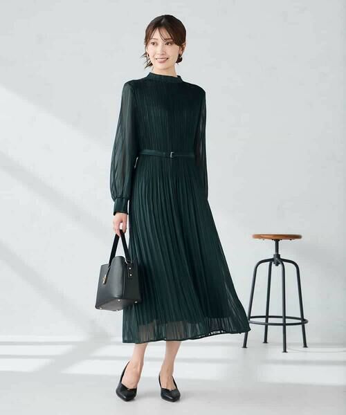 a.v.v / アー・ヴェ・ヴェ ロング・マキシ丈ワンピース | ランダムプリーツワンピース | 詳細2