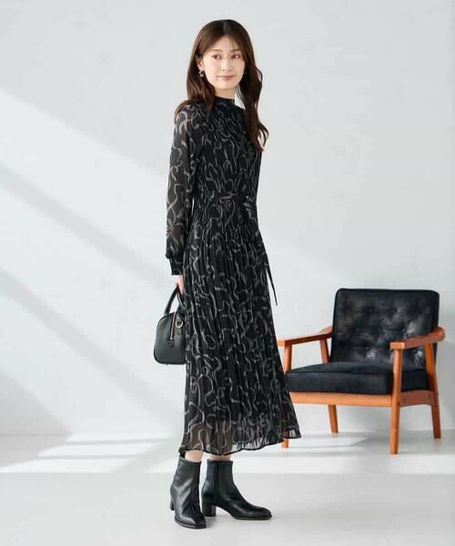 a.v.v / アー・ヴェ・ヴェ ロング・マキシ丈ワンピース | ランダムプリーツワンピース | 詳細6