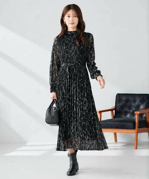 a.v.v / アー・ヴェ・ヴェ ロング・マキシ丈ワンピース | ランダムプリーツワンピース | 詳細7