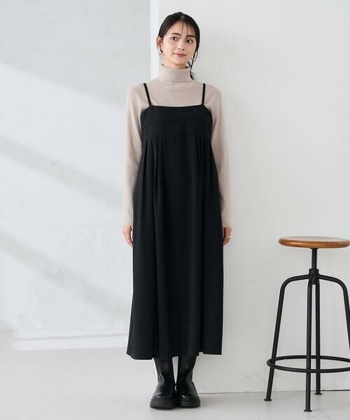 a.v.v / アー・ヴェ・ヴェ ロング・マキシ丈ワンピース | 【洗える】バックオープンキャミワンピース | 詳細15