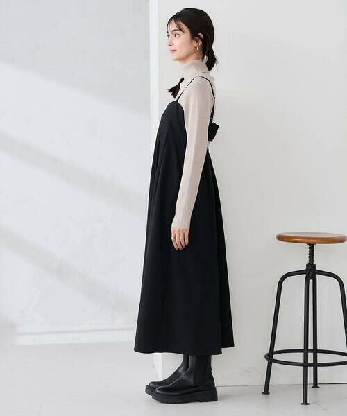 a.v.v / アー・ヴェ・ヴェ ロング・マキシ丈ワンピース | 【洗える】バックオープンキャミワンピース | 詳細16