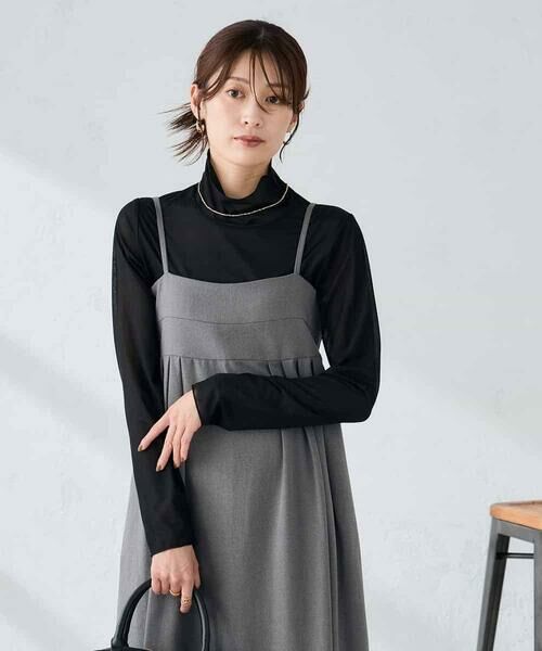 a.v.v / アー・ヴェ・ヴェ ロング・マキシ丈ワンピース | 【洗える】バックオープンキャミワンピース | 詳細6