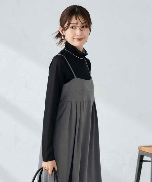 a.v.v / アー・ヴェ・ヴェ ロング・マキシ丈ワンピース | 【洗える】バックオープンキャミワンピース | 詳細7