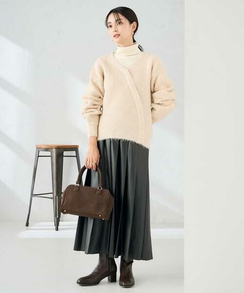 a.v.v / アー・ヴェ・ヴェ ニット・セーター | カシュクールライクVネックニット | 詳細13