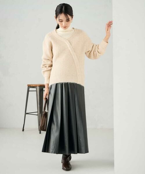 a.v.v / アー・ヴェ・ヴェ ニット・セーター | カシュクールライクVネックニット | 詳細14