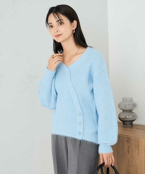a.v.v / アー・ヴェ・ヴェ ニット・セーター | カシュクールライクVネックニット | 詳細3