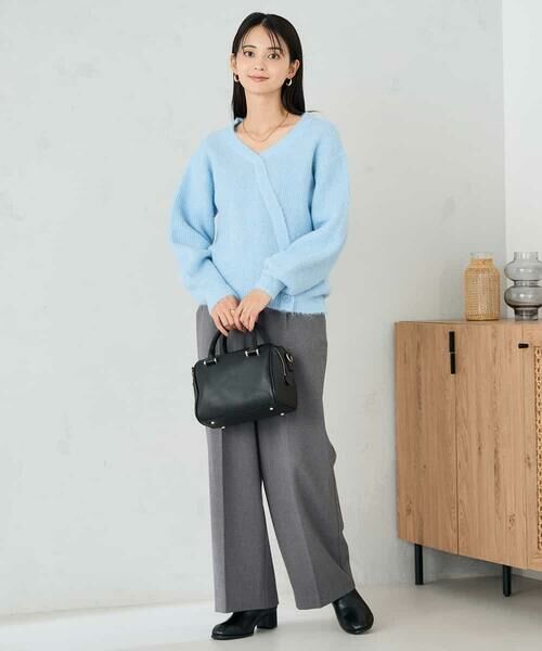 a.v.v / アー・ヴェ・ヴェ ニット・セーター | カシュクールライクVネックニット | 詳細6