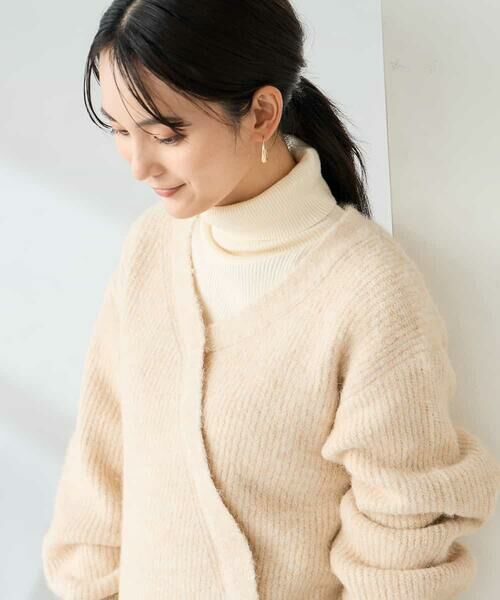 a.v.v / アー・ヴェ・ヴェ ニット・セーター | カシュクールライクVネックニット | 詳細9