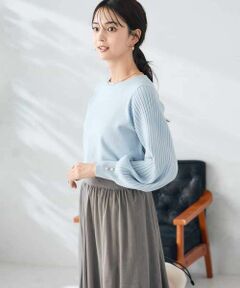 a.v.v / アー・ヴェ・ヴェ ニット・セーター | プリーツスリーブニット