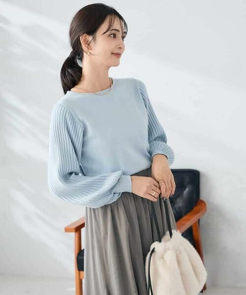 a.v.v / アー・ヴェ・ヴェ ニット・セーター | プリーツスリーブニット | 詳細18